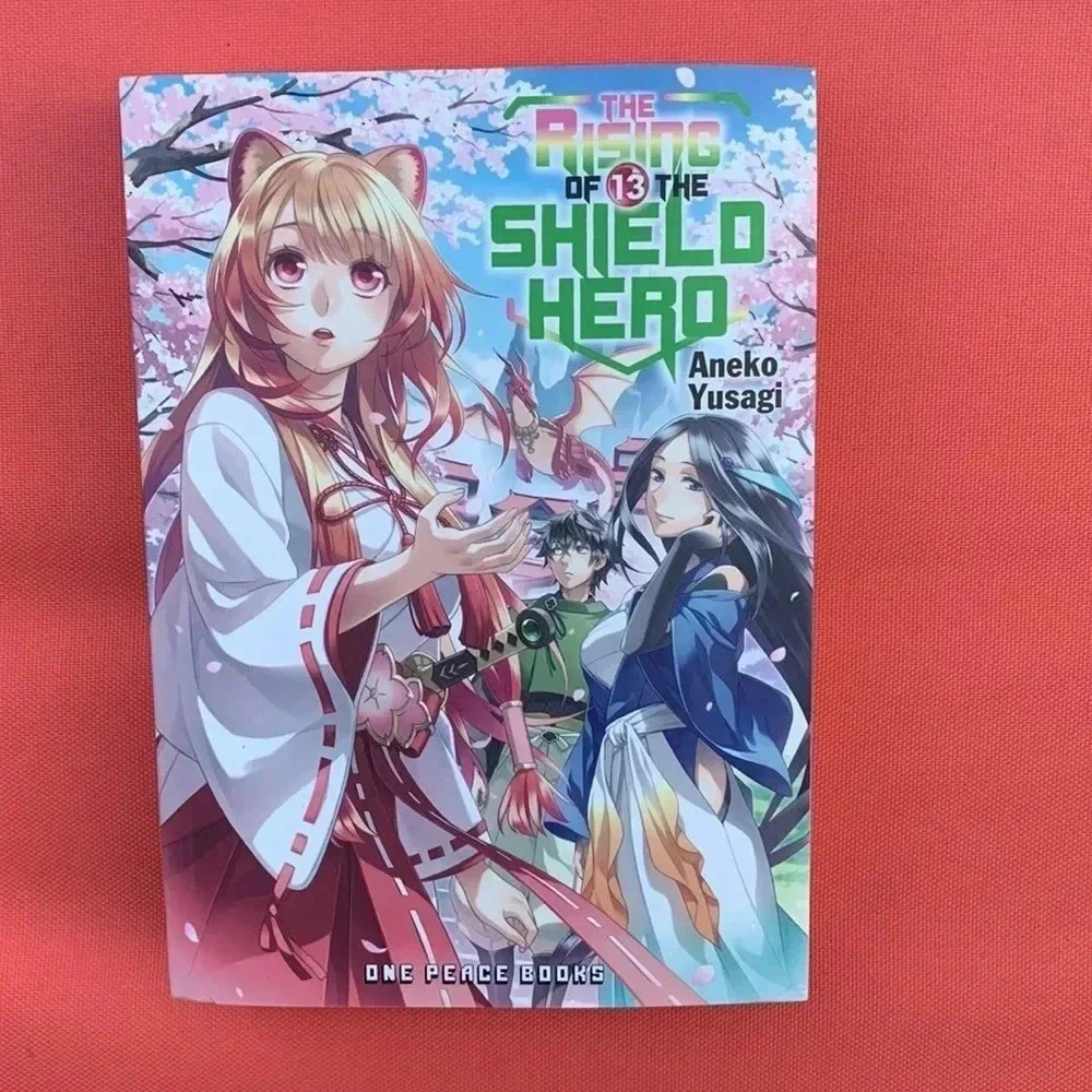 Raising the Shield of Hero volumes 5,13,15,16